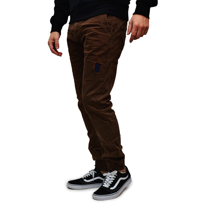 Ανδρικό Τζίν Back 2 Jeans Slim Fit B50 Καφέ