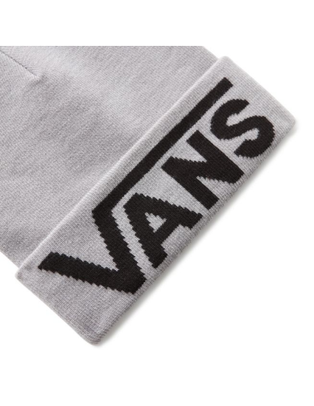 Vans Drop Tall Cuff Beanie Heather Grey - VN0A5FI3HTG