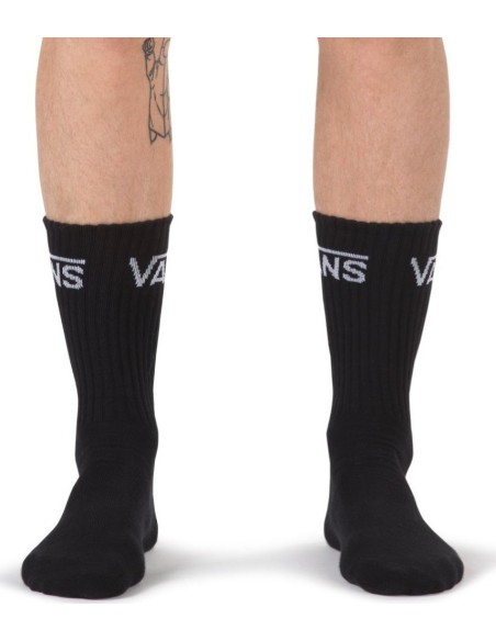Vans Classic Crew Socks Black - VN000XSEBLK