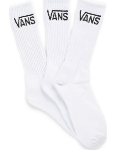 Vans Classic Crew Socks (42.5-47) White - VN000XSEWHT