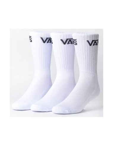 Vans Classic Crew Socks (42.5-47) White - VN000XSEWHT