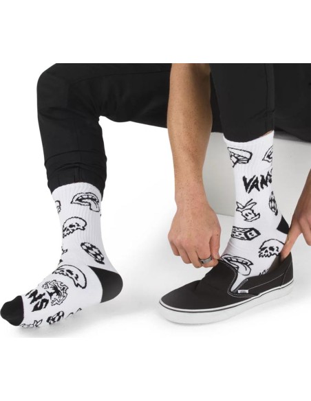 Vans Lost And Found Socks (42.5-47) White - VN0A5FHDZBG