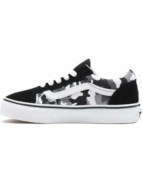 Vans Old Skool J Primary Camo Black/True White - VN0A4UHZ9AI