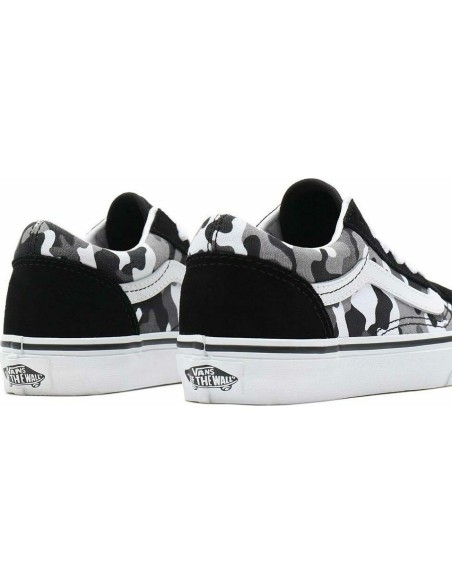 Vans Old Skool J Primary Camo Black/True White - VN0A4UHZ9AI