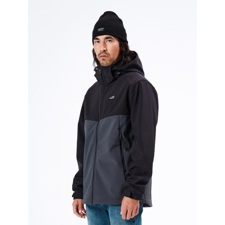 Emerson Ανδρικό Μπουφάν DARK GREY/BLACK - 212.EM11.12