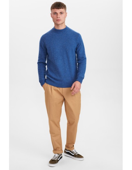 Anerkjendt Akrico Lambswool Knit in Copen Blue - 900354