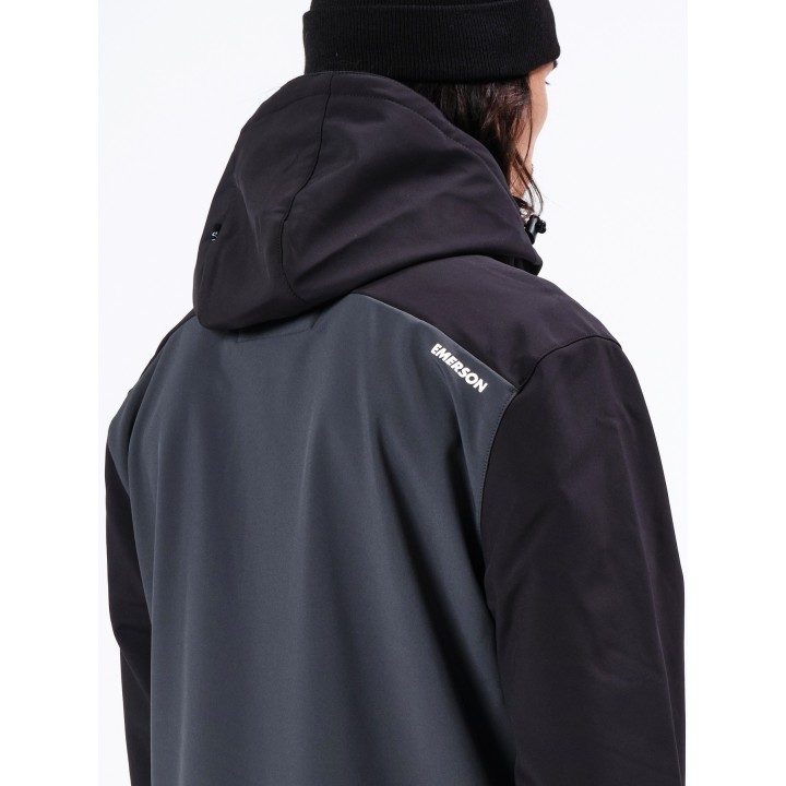 Emerson Ανδρικό Μπουφάν DARK GREY/BLACK - 212.EM11.12