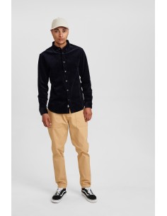 Anerkjendt Akkonrad Cord Shirt in Sky Captain - 900291 2