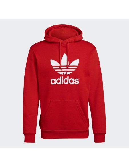 Adidas Originals Adicolor Classics Trefoil Hoodie Red - H06668