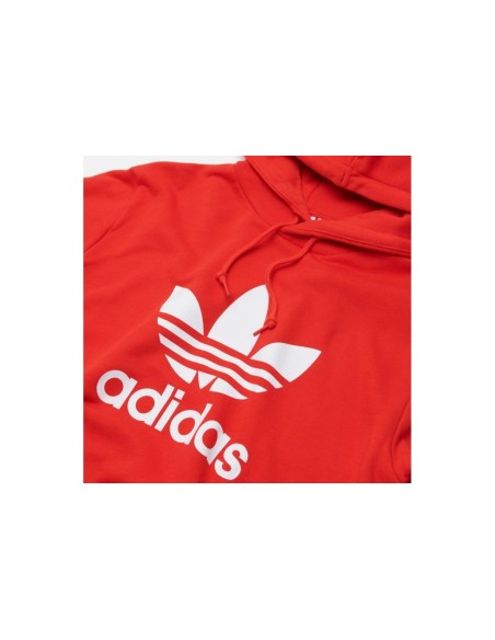 Adidas Originals Adicolor Classics Trefoil Hoodie Red - H06668