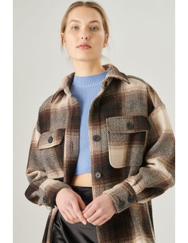 Γυναικείο Τζάκετ 24 Colours Καφέ - 90354