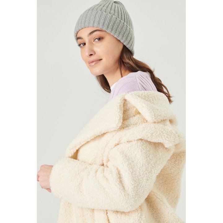 24 COLOURS Coat Furry Creme - 90349