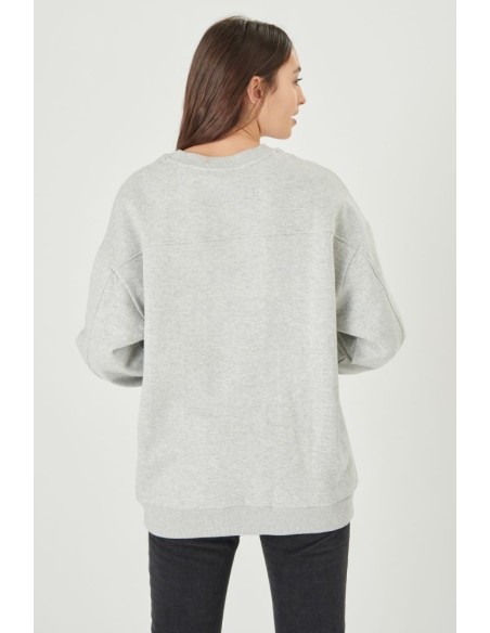 Γυναικείο Φούτερ 24 COLOURS Γκρι - 50677d