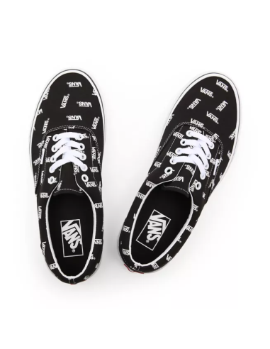 Vans Era Shoes Black/True white Monogram - VN0A54F1QW7