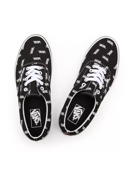 Vans Era Shoes Black/True white Monogram - VN0A54F1QW7