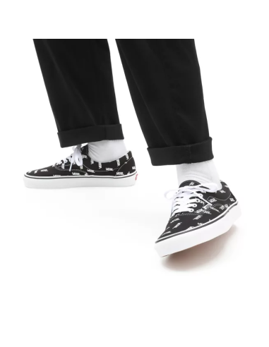 Vans Era Shoes Black/True white Monogram - VN0A54F1QW7