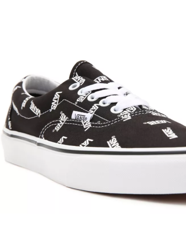 Vans Era Shoes Black/True white Monogram - VN0A54F1QW7