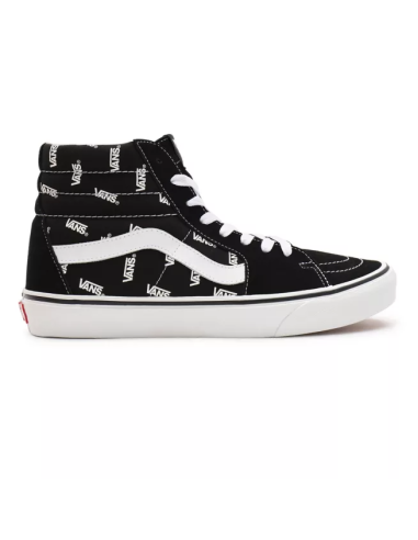 Vans SK8-Hi Shoes Black/True White Monogram - VN0A32QGQW7