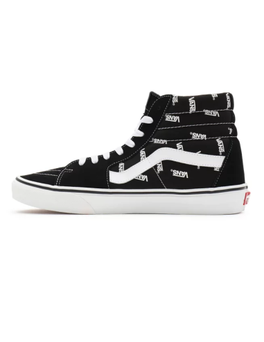 Vans SK8-Hi Shoes Black/True White Monogram - VN0A32QGQW7