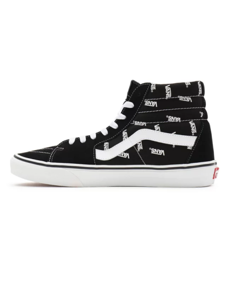 Vans SK8-Hi Shoes Black/True White Monogram - VN0A32QGQW7