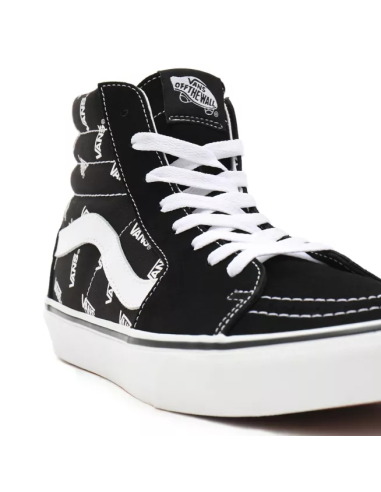 Vans SK8-Hi Shoes Black/True White Monogram - VN0A32QGQW7