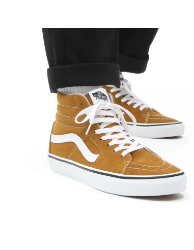 Vans SK8-Hi Shoes Golden Brown/True White - VN0A32QG9GE