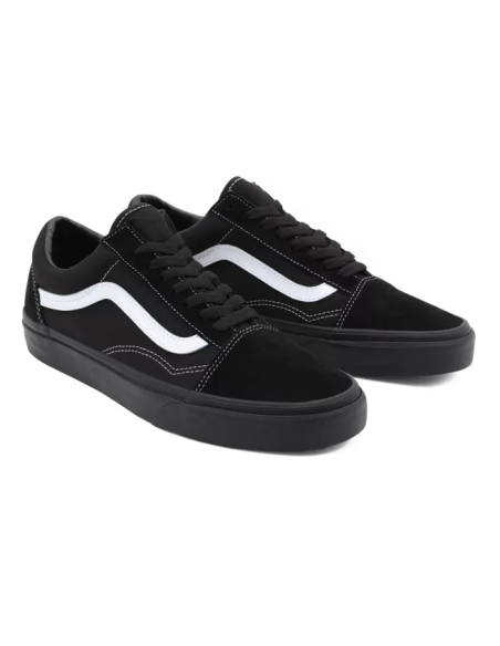 Vans Suede/Canvas Old Skool Shoes Black - VN0A3WKT5WU