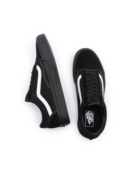 Vans Suede/Canvas Old Skool Shoes Black - VN0A3WKT5WU