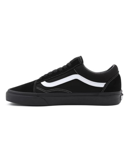 Vans Suede/Canvas Old Skool Shoes Black - VN0A3WKT5WU