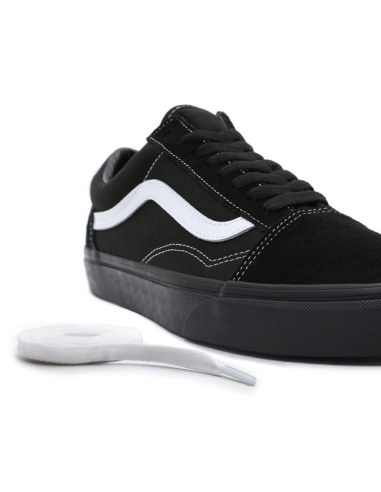 Vans Suede/Canvas Old Skool Shoes Black - VN0A3WKT5WU