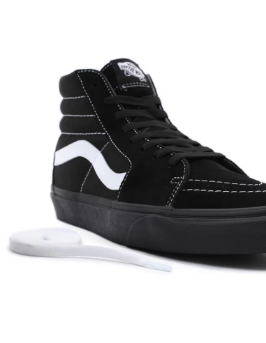 Vans Suede/Canvas Sk8-Hi Shoes Black - VN0A32QG5WU