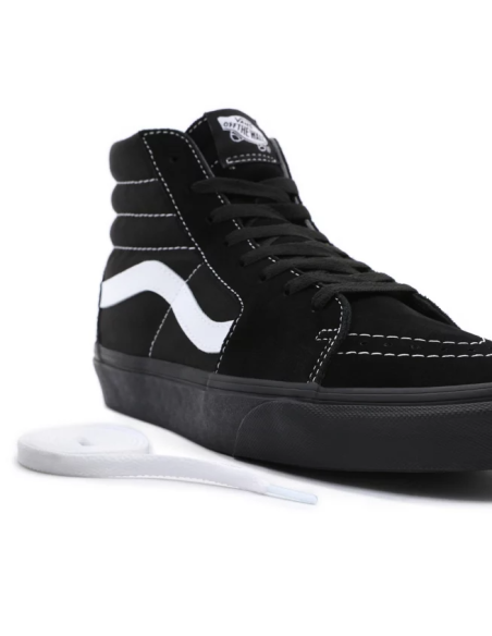 Vans Suede/Canvas Sk8-Hi Shoes Black - VN0A32QG5WU
