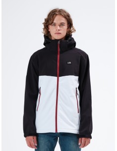 Emerson Ανδρικό Μπουφάν BD ICE WHITE/BLACK - 212.EM11.12