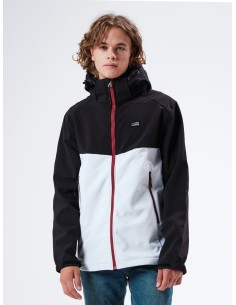 Emerson Ανδρικό Μπουφάν BD ICE WHITE/BLACK - 212.EM11.12 2