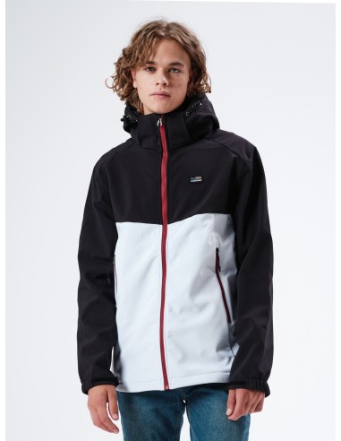 Emerson Ανδρικό Μπουφάν BD ICE WHITE/BLACK - 212.EM11.12