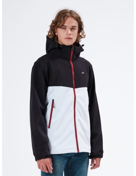Emerson Ανδρικό Μπουφάν BD ICE WHITE/BLACK - 212.EM11.12