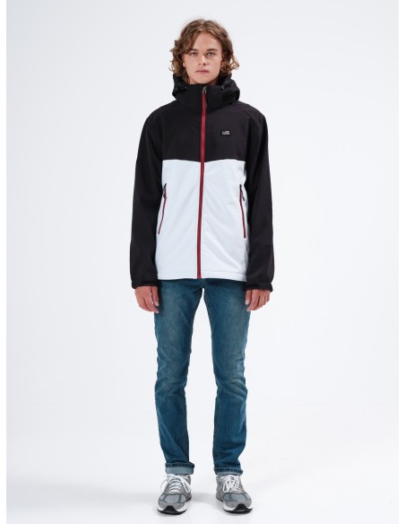 Emerson Ανδρικό Μπουφάν BD ICE WHITE/BLACK - 212.EM11.12