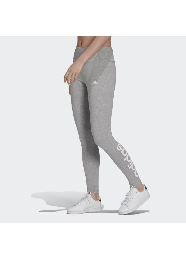 Adidas Originals Womens Sport inspired loungewear high-waisted Grey leggings - GL0638