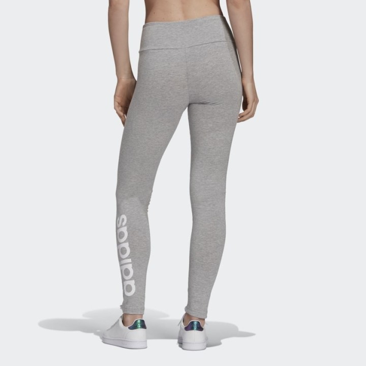 Adidas Originals Womens Sport inspired loungewear high-waisted Grey leggings - GL0638