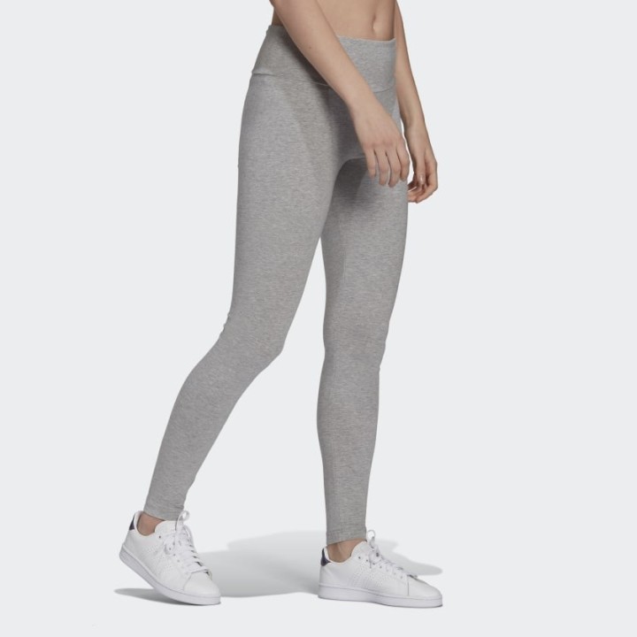 Adidas Originals Womens Sport inspired loungewear high-waisted Grey leggings - GL0638