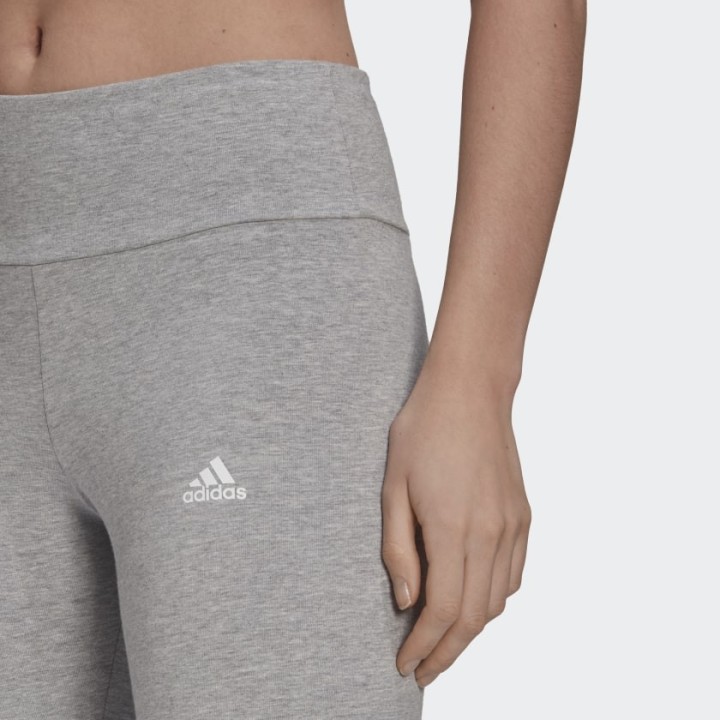 Adidas Originals Womens Sport inspired loungewear high-waisted Grey leggings - GL0638