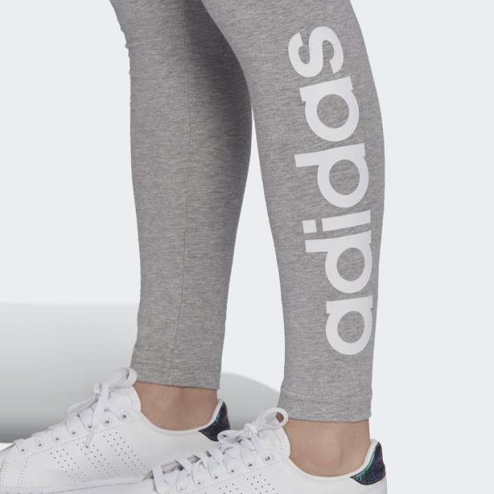 Adidas Originals Womens Sport inspired loungewear high-waisted Grey leggings - GL0638