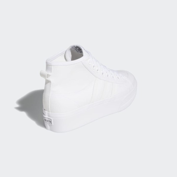 Adidas Originals Nizza Platform MID W - WHITE (FW2782)
