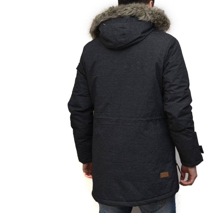 Basehit Ανδρικό Μπουφάν D.Grey Ml M1611N