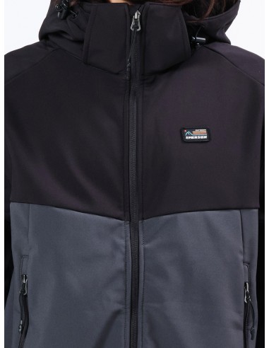 Emerson Ανδρικό Μπουφάν DARK GREY/BLACK - 212.EM11.12