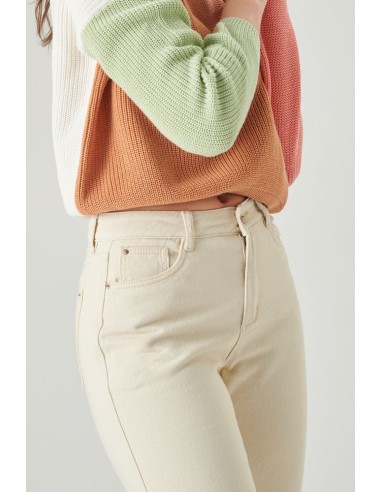 Γυναικείο Mom Jeans beige 24COLOURS - 80286