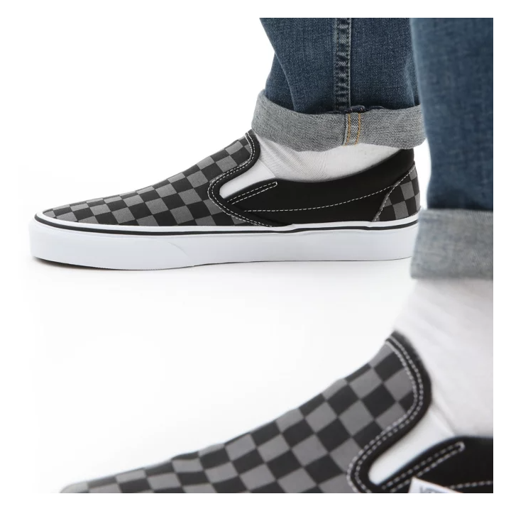 VANS Classic Slip-On BLACK/PEWT VN000EYEBPJ