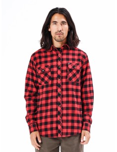 Emerson ανδρικο πουκαμισο RED/BLACK (20-212.EM60.80)