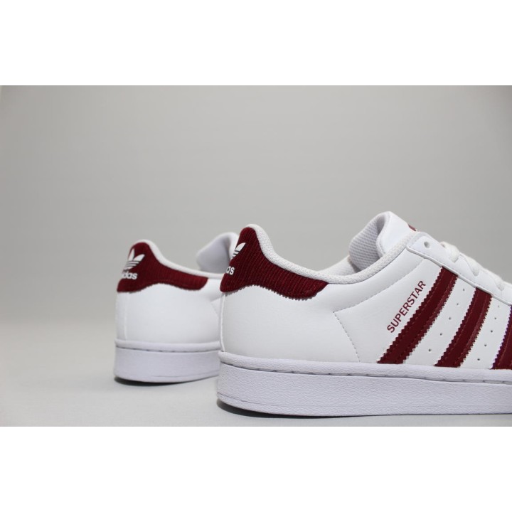 Adidas Superstar Burgundy