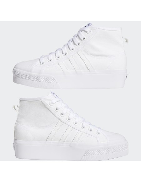 Adidas Originals Nizza Platform MID W - WHITE (FY2782)
